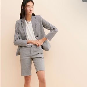 Lauren Ralph Lauren houndstooth blazer and matching Bermuda shorts